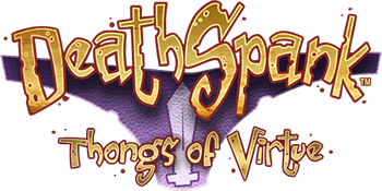 DeathSpank Thongs of Virtue Logo